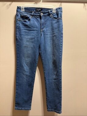 Nine West Ankle Jeans in Mid Blue